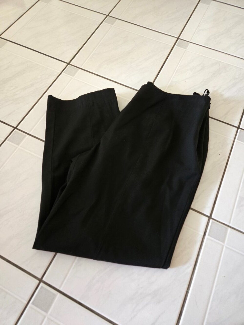 Eskandar Black Wool Blend Dress Pants 2